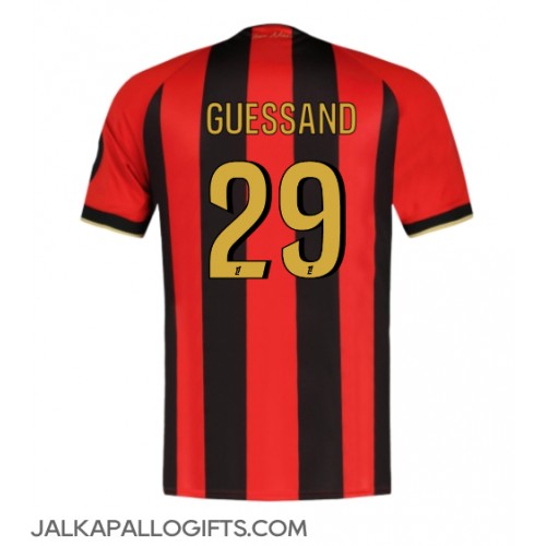 OGC Nice Evann Guessand #29 Kotipaita 2024-25 Lyhythihainen